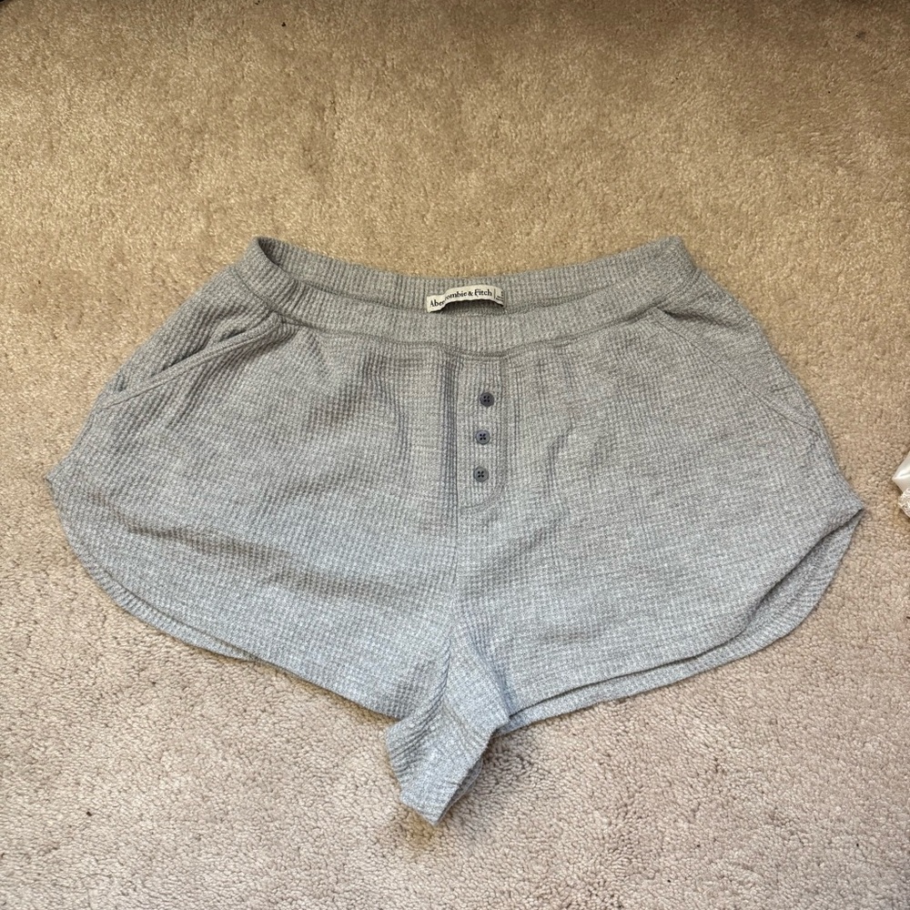 Abercrombie & Fitch Ribbed Pajama Set